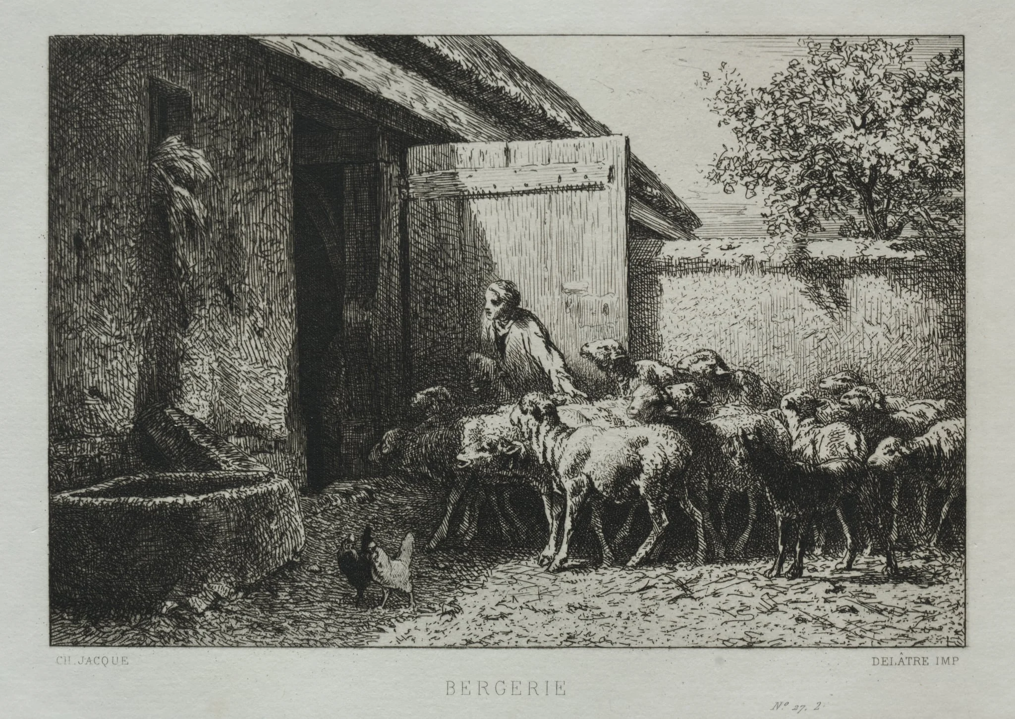 Sheepfold, detail
