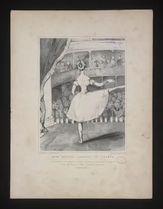Flore deplore l'absence de Zephyr, by Theophile Wagstaff, 2