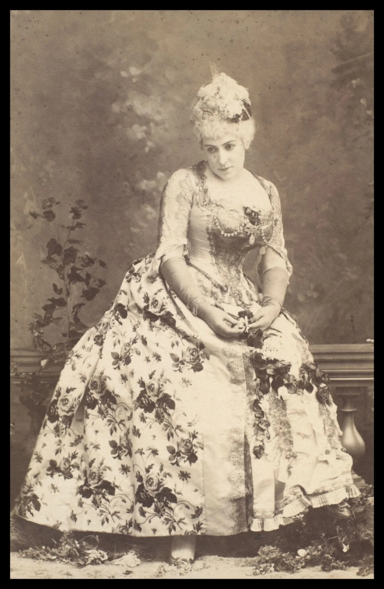 Guy Little Theatrical Photograph, detail