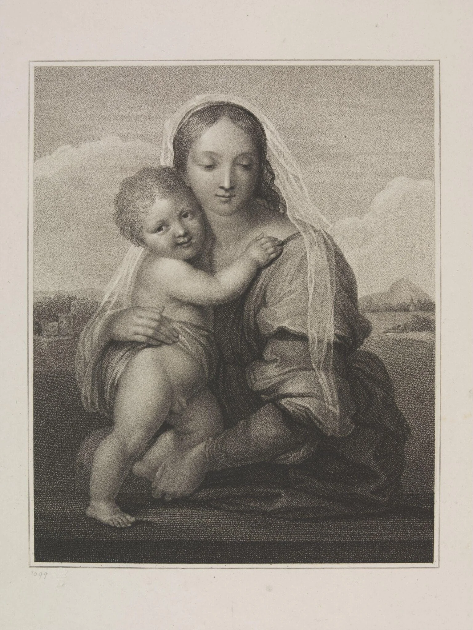 Madonna and Child, detail