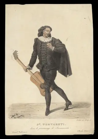 H Beard Print Collection, by François Séraphin Delpech, 1600