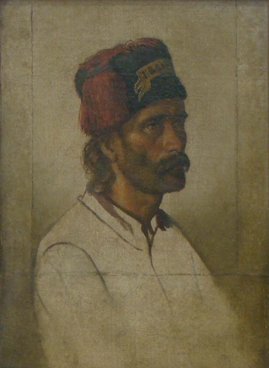 Dorobanț din Vlașca, detail