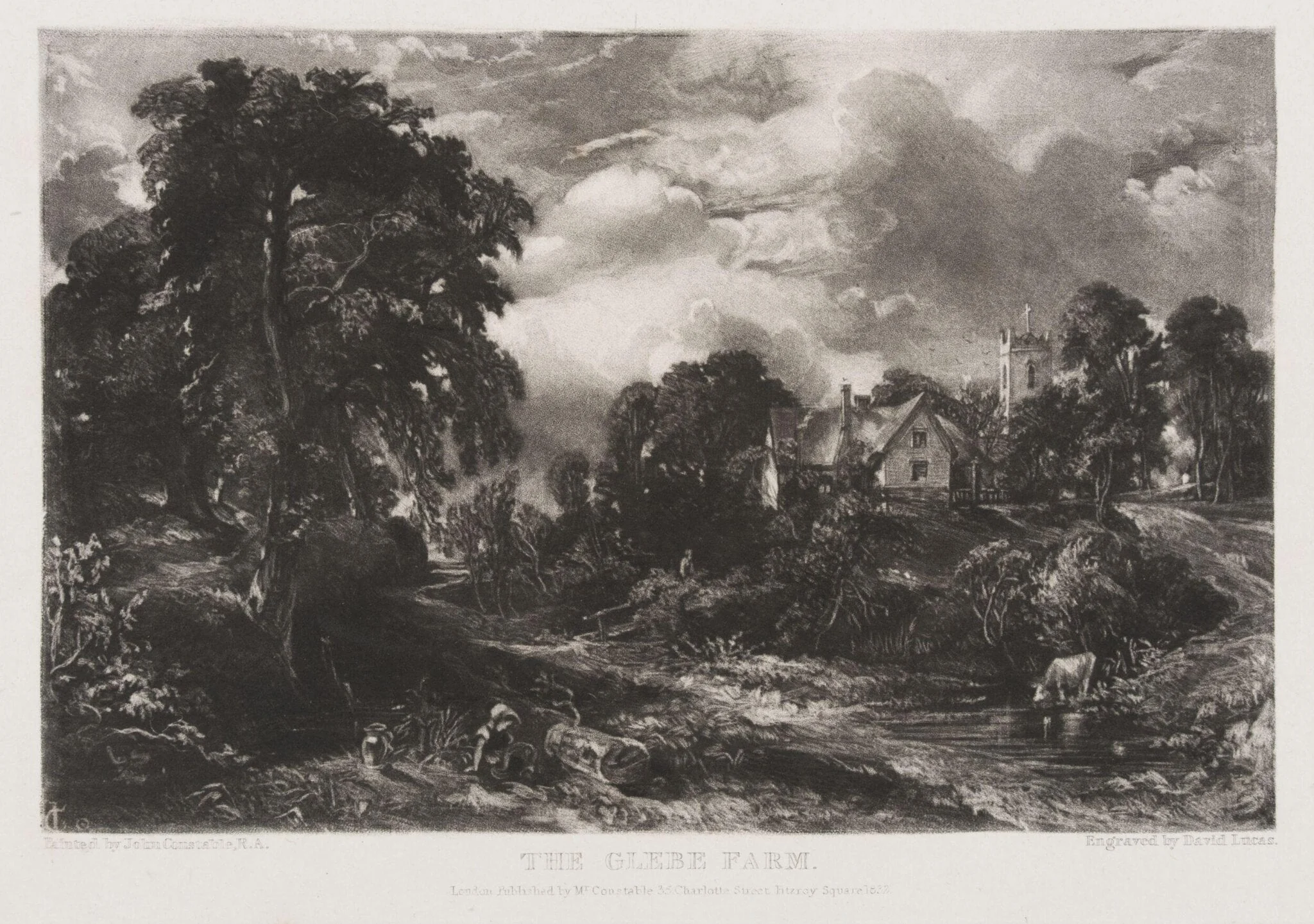 THE GLEBE FARM, detail