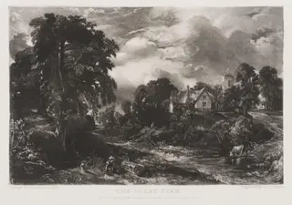 THE GLEBE FARM, by John Constable, 1832