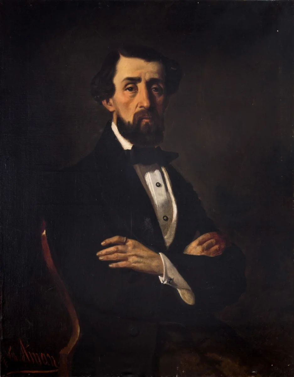 Portret de bărbat, detail