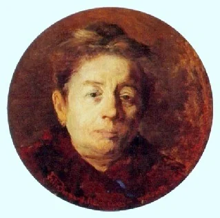 Portrait of Celestina Berdardelli, detail