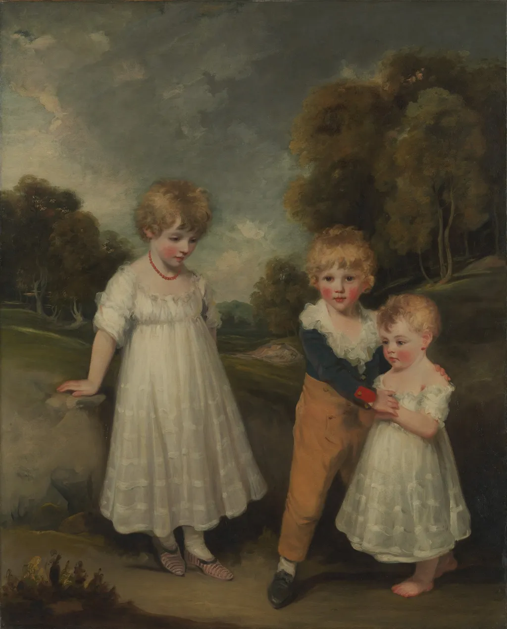 The Sackville Children, by John Hoppner, oil, 1798