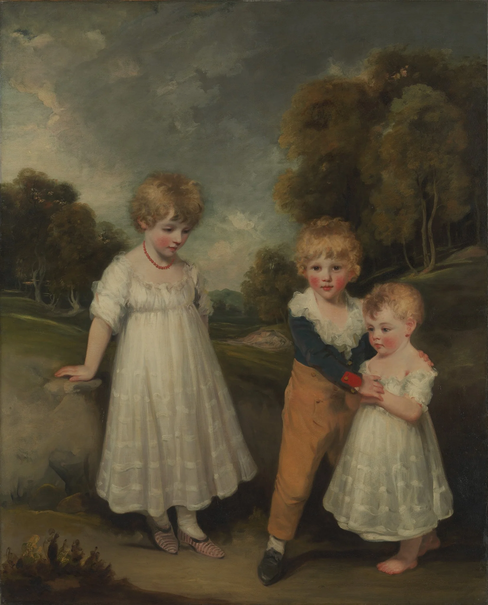 The Sackville Children, detail