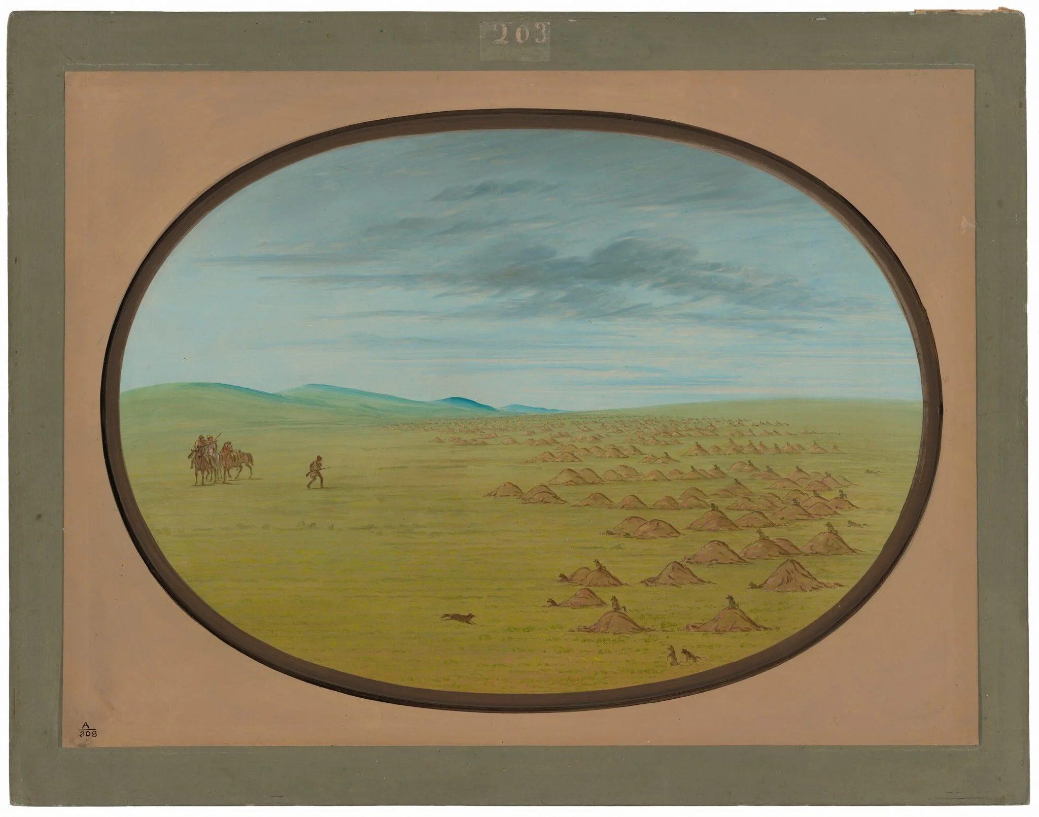 Prairie Dog Village, detail