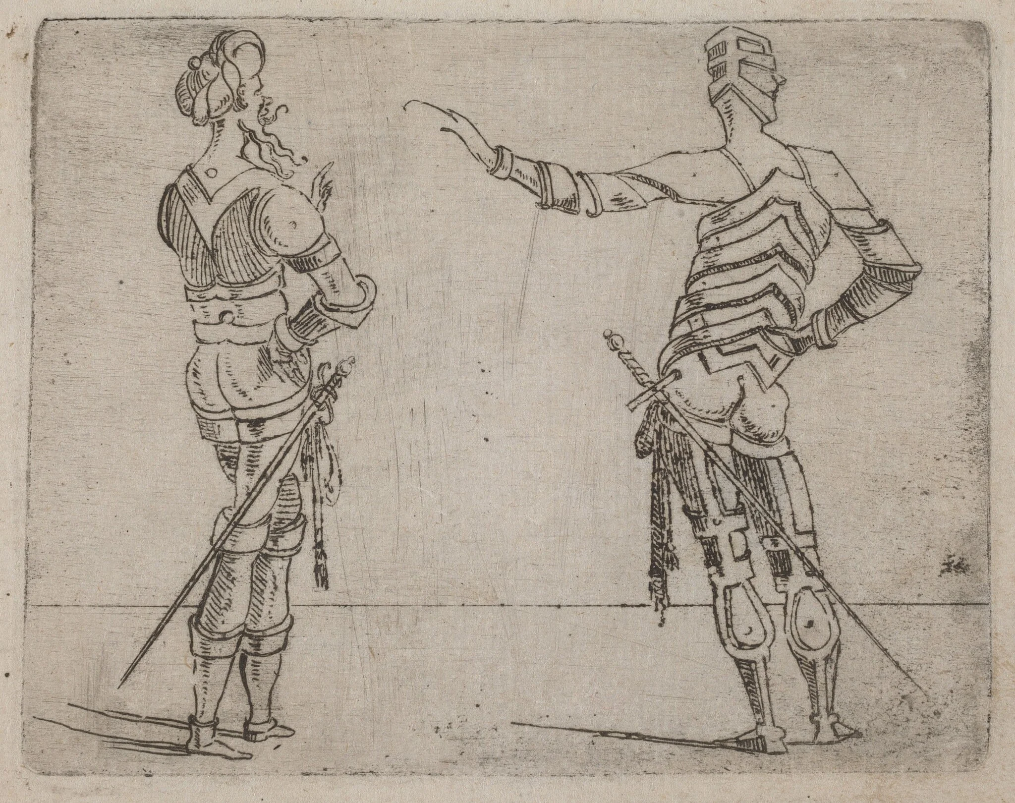 From "Bizzarie di varie Figure", detail