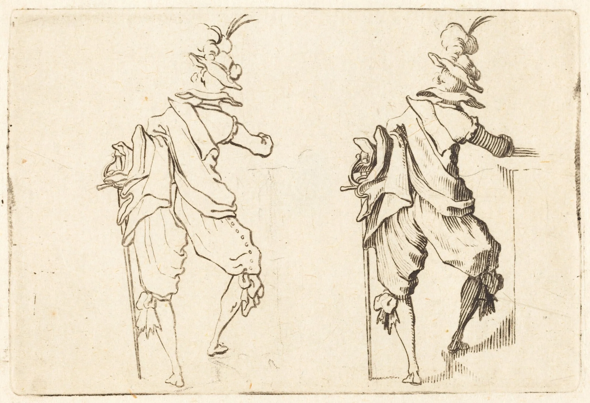 Man with Sword, detail
