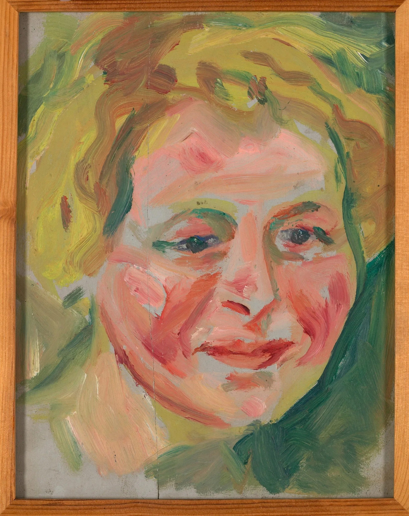 Study of a Head, detail