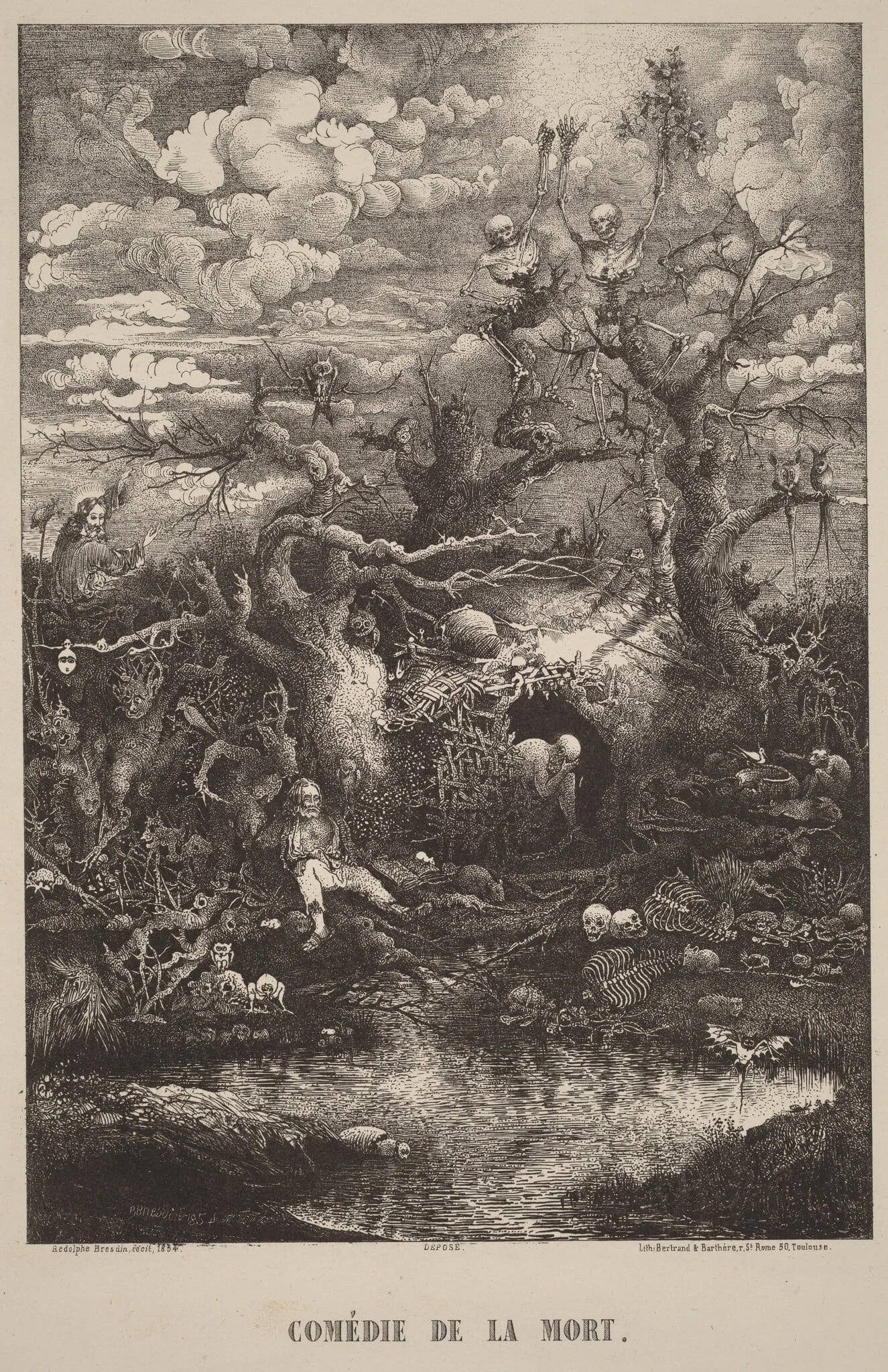 Comedie de la Mort, detail
