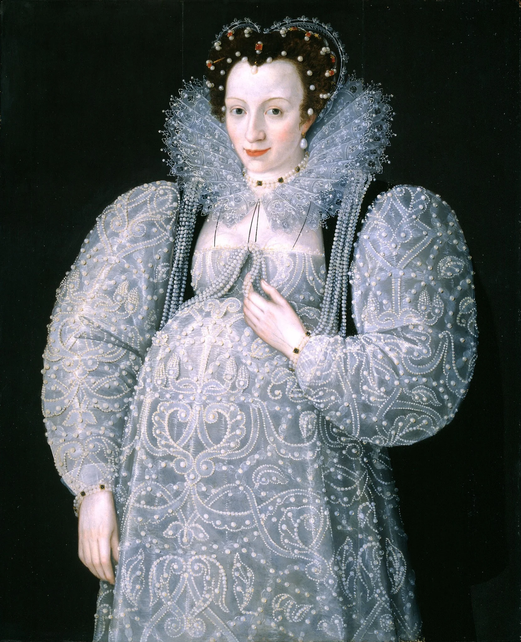 Unknown Lady, detail