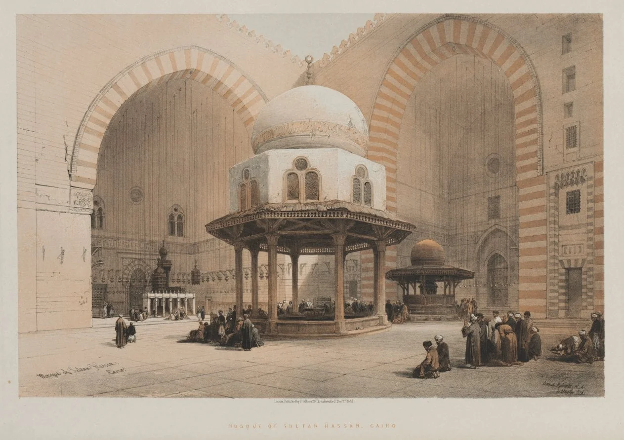 Egypt & Nubia, Volume III, No. 8: Mosque of Sultan Hassan, Cairo, detail