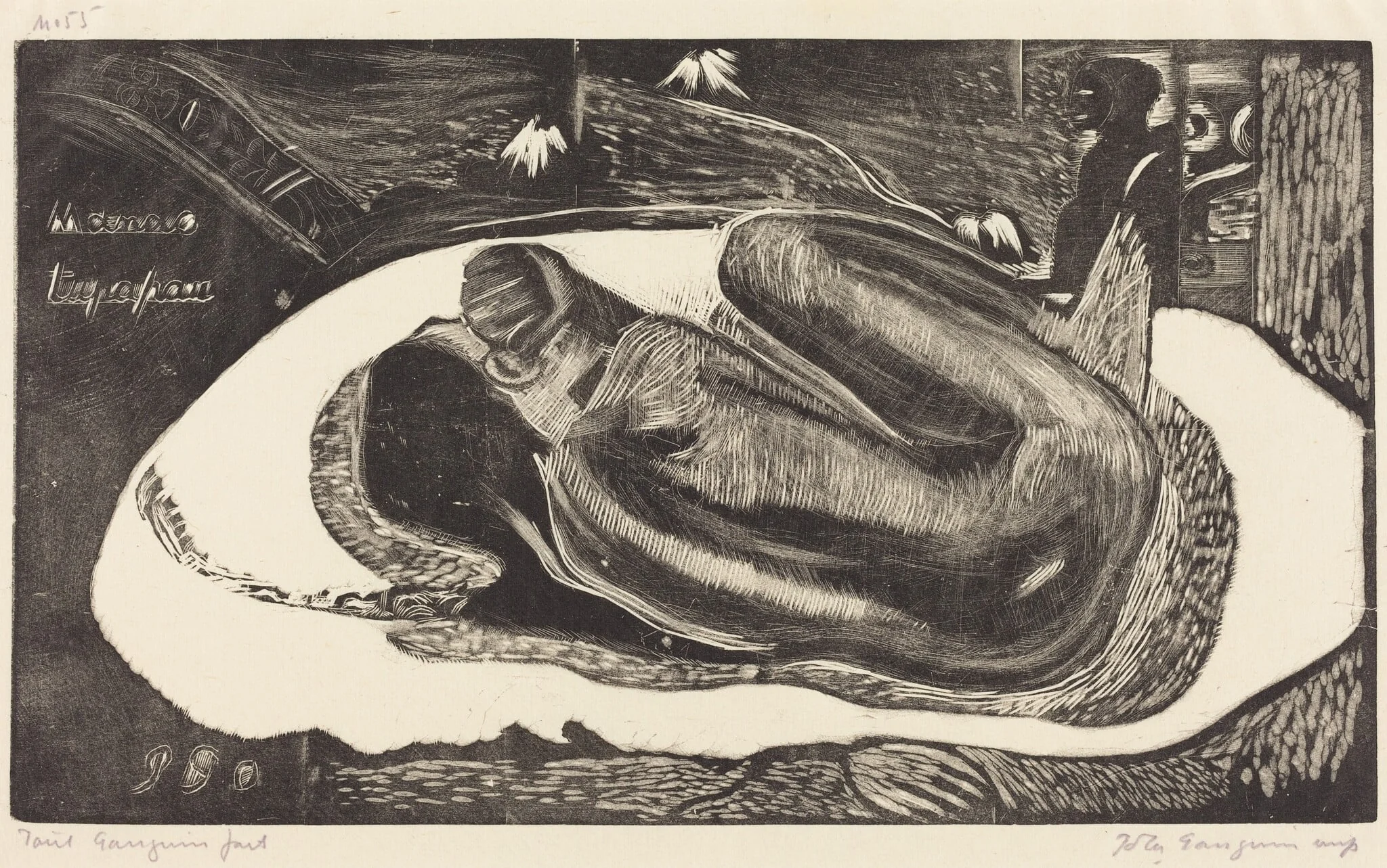 Manao Tupapau (She is Haunted by a Spirit), detail