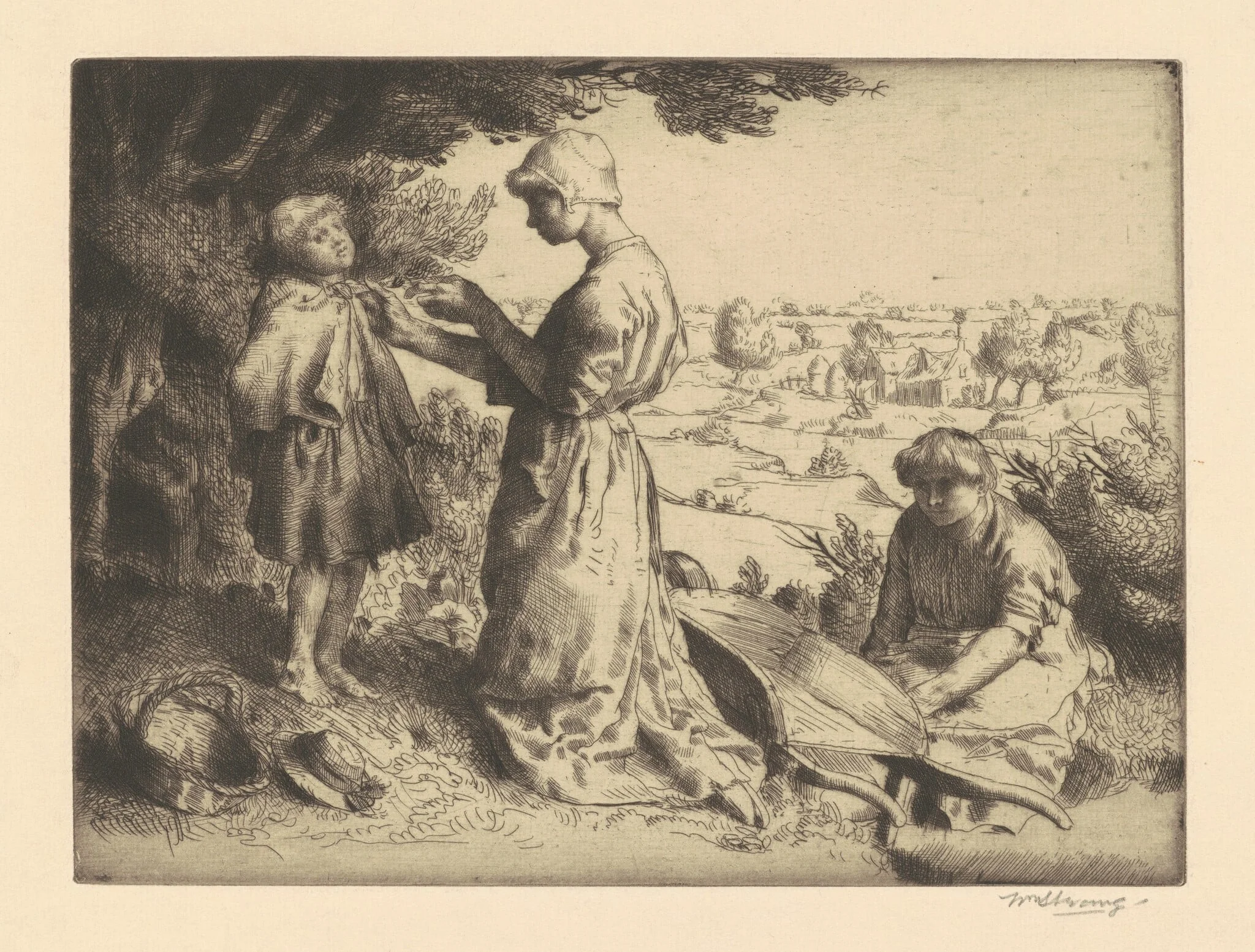 The Errand, detail