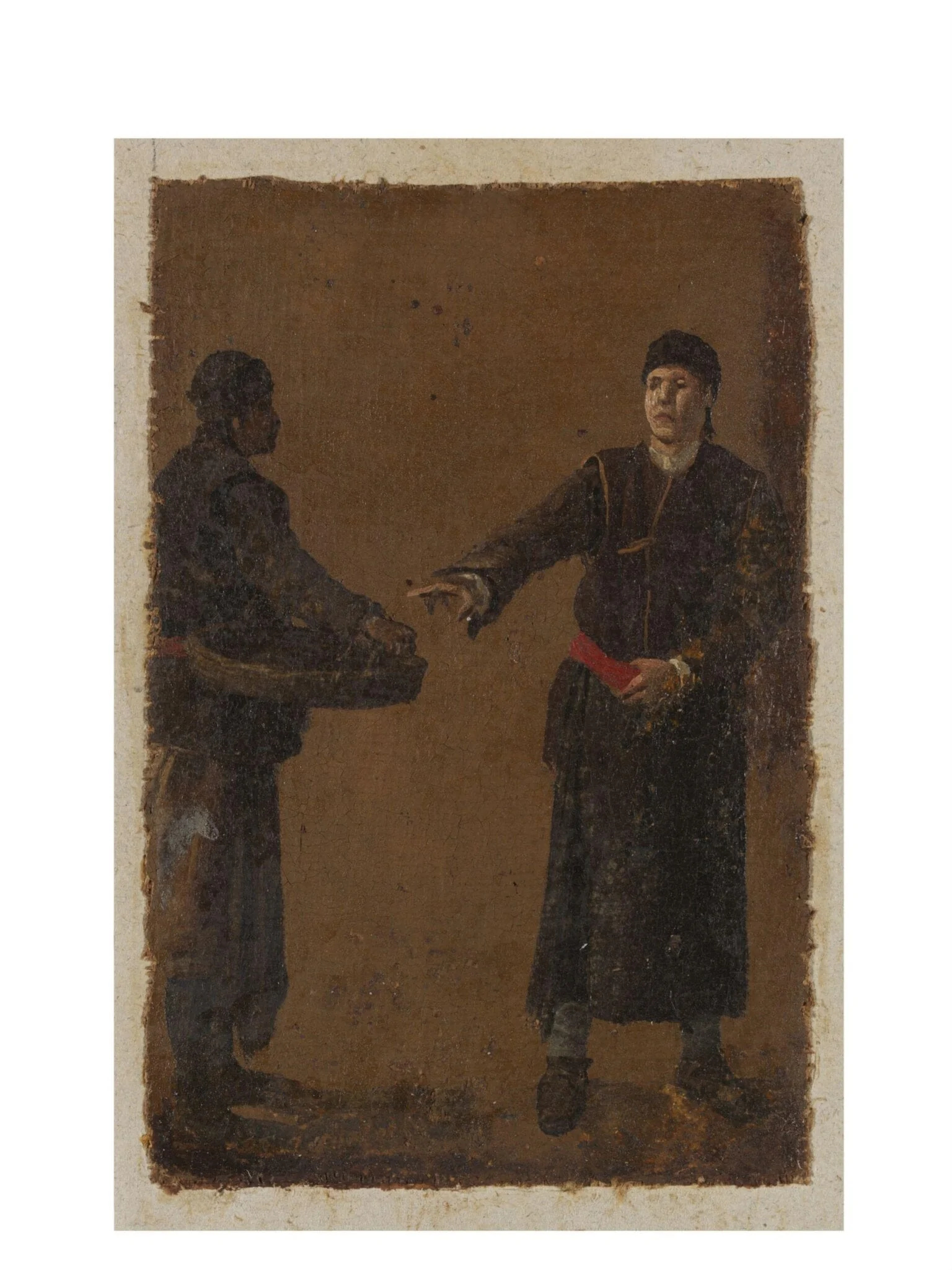 Two Studies of Men, detail