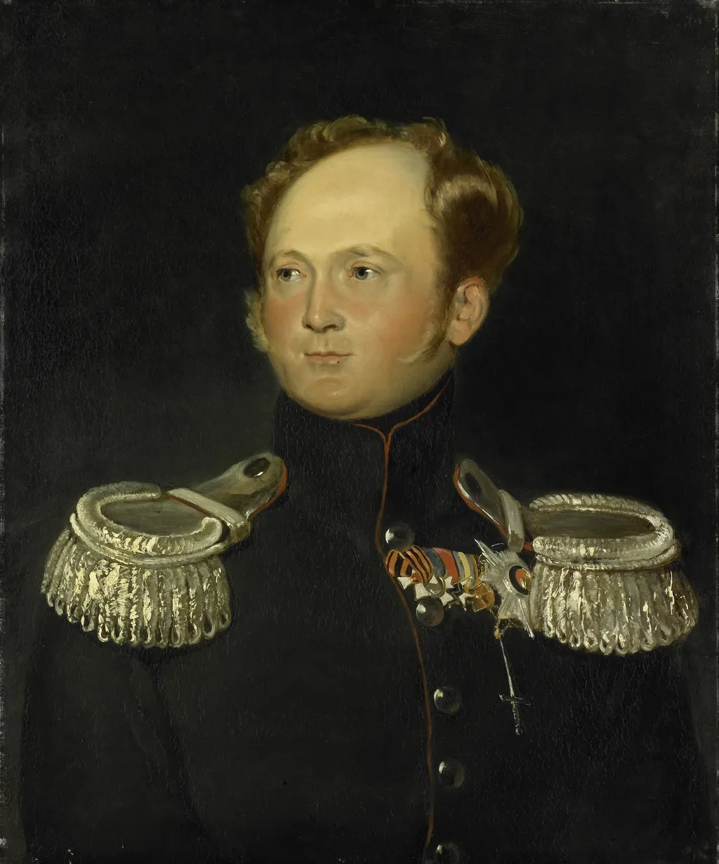 Portrait of Alexander I, Emperor of Russia, by Hjalmar Mörner, oil, 1833