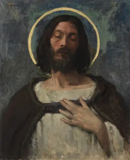 Christ, by Gari Melchers, unspecified, 1905