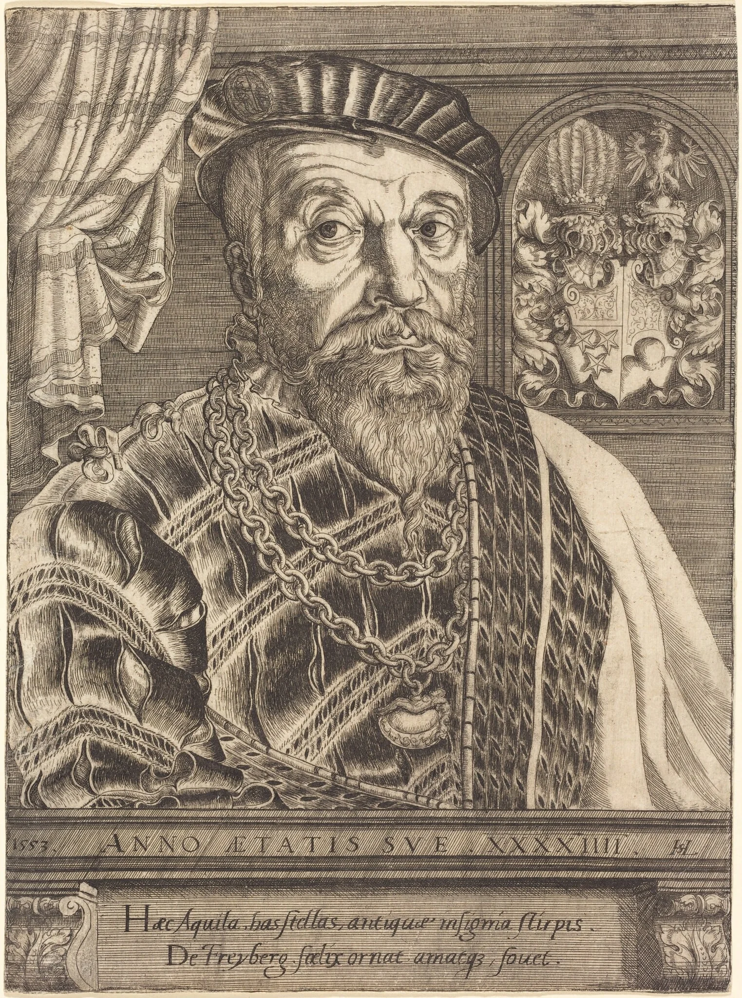 Pancraz von Freyberg Hohenschau, detail