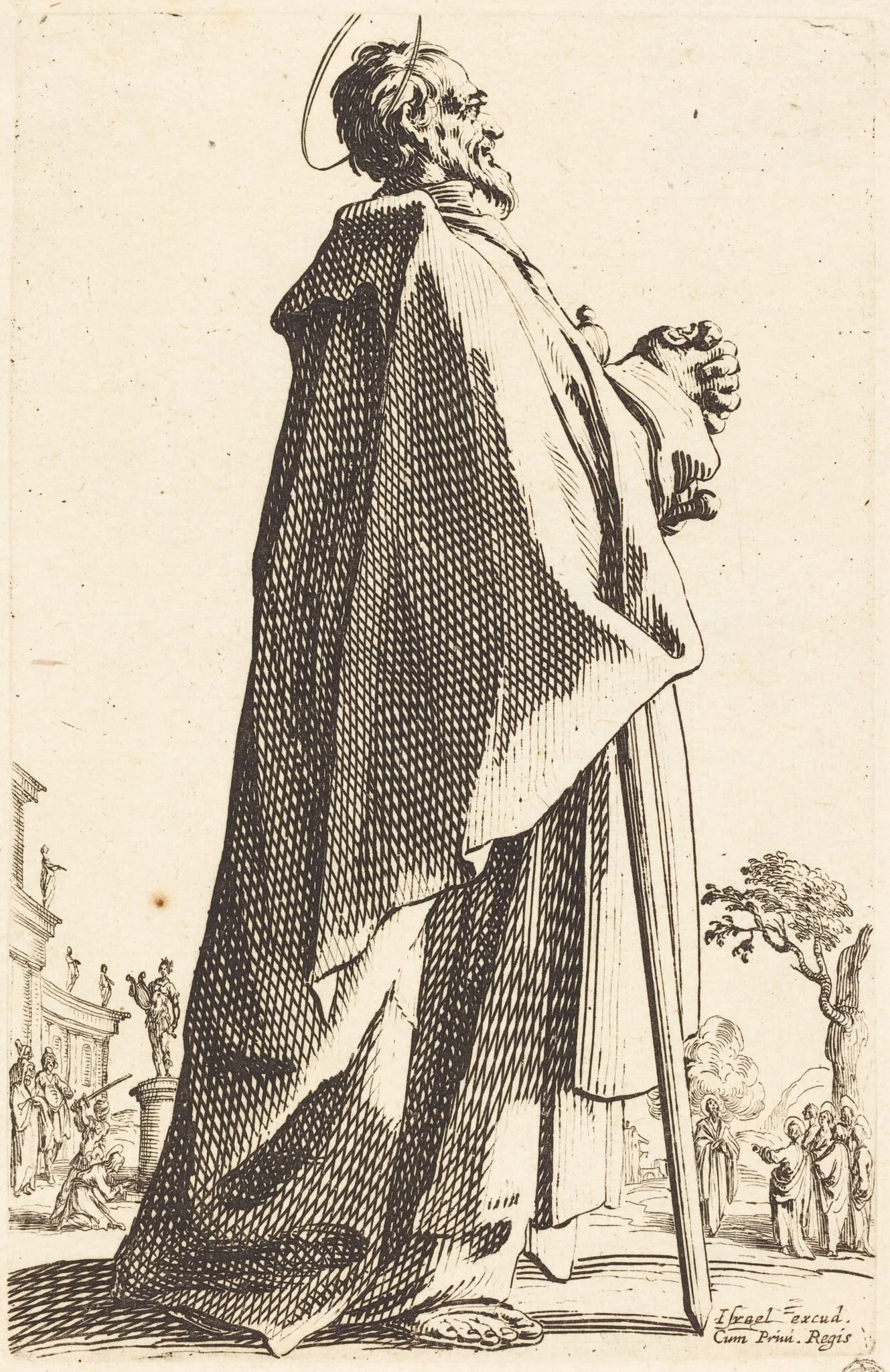 Saint Matthew, detail