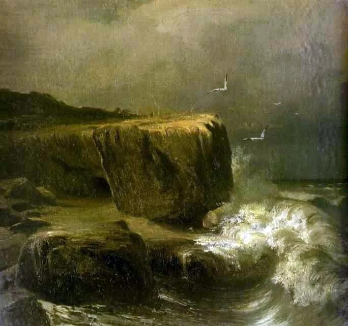 Tide near the Shore of the Crimea, detail
