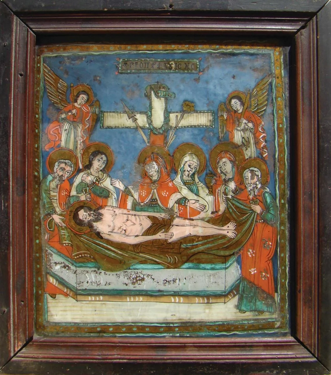 Prohodul lui Iisus, detail