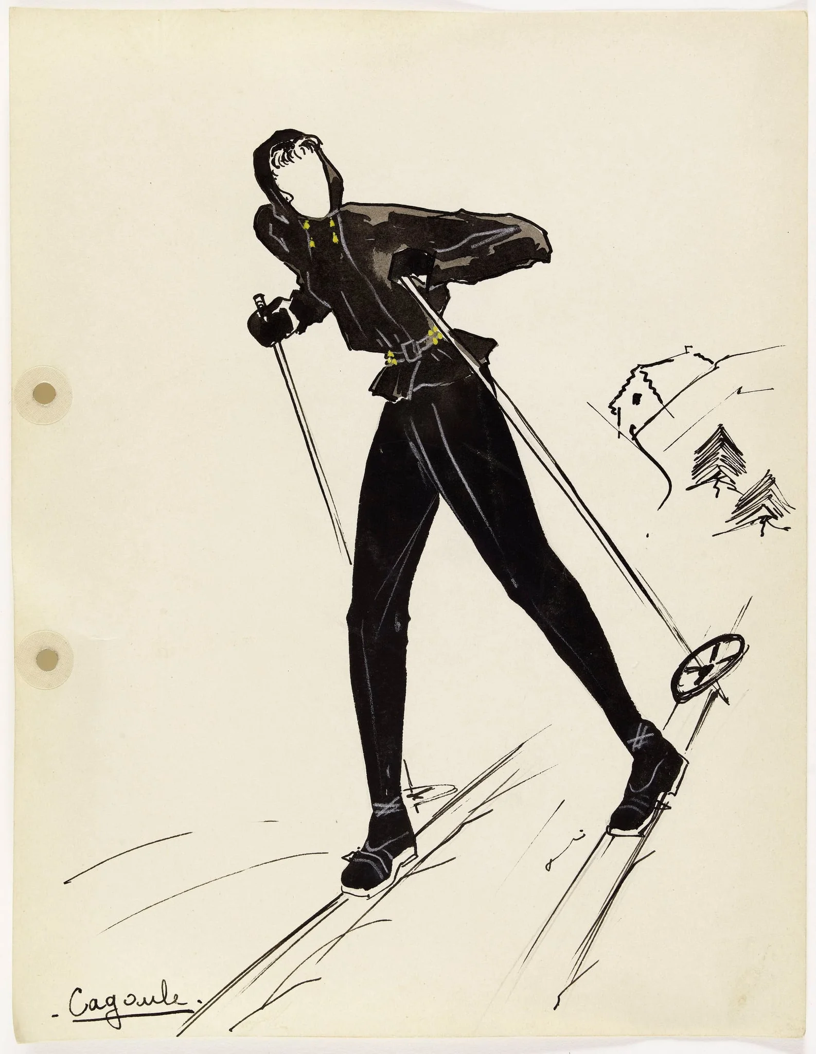 'Cagoule', detail