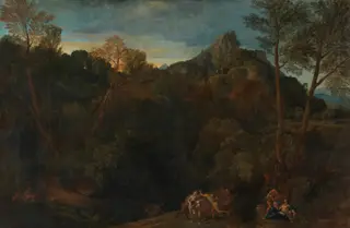 Landschaft, by Francisque Millet, unspecified, 1660