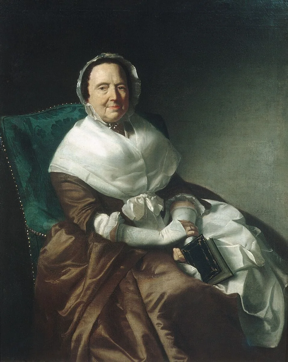 Mrs. Sylvanus Bourne, detail