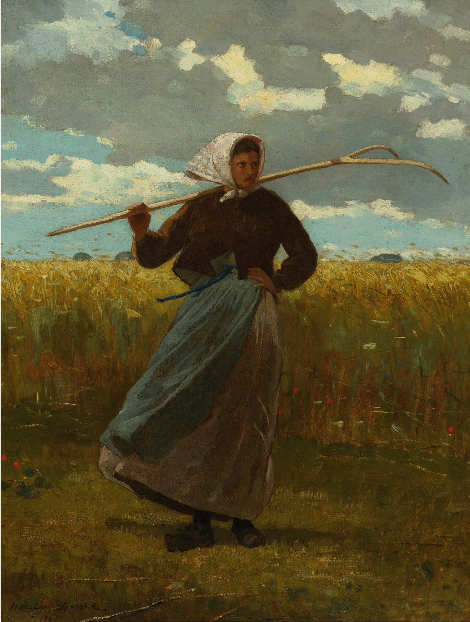 The Return of the Gleaner, detail