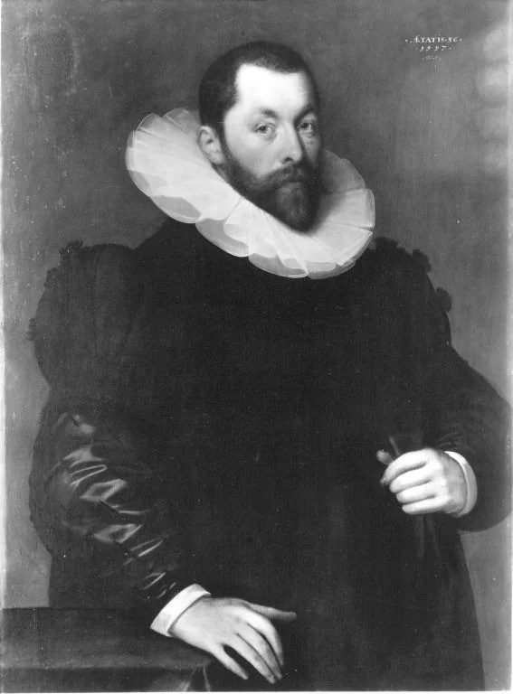 Bildnis eines Mannes, detail