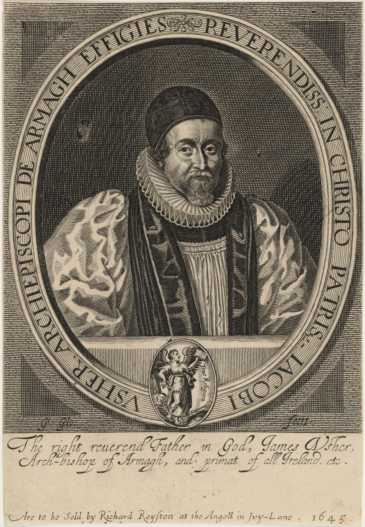James Ussher, Archbishop of Armagh, detail