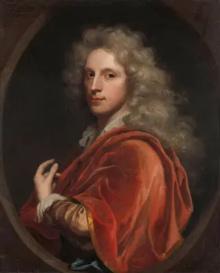 Self-Portrait, by Hendrik van Limborch, oil, 1708