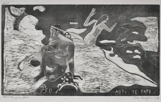 Noa Noa: Women at the River (Auti Te Pape), by Paul Gauguin, 1894