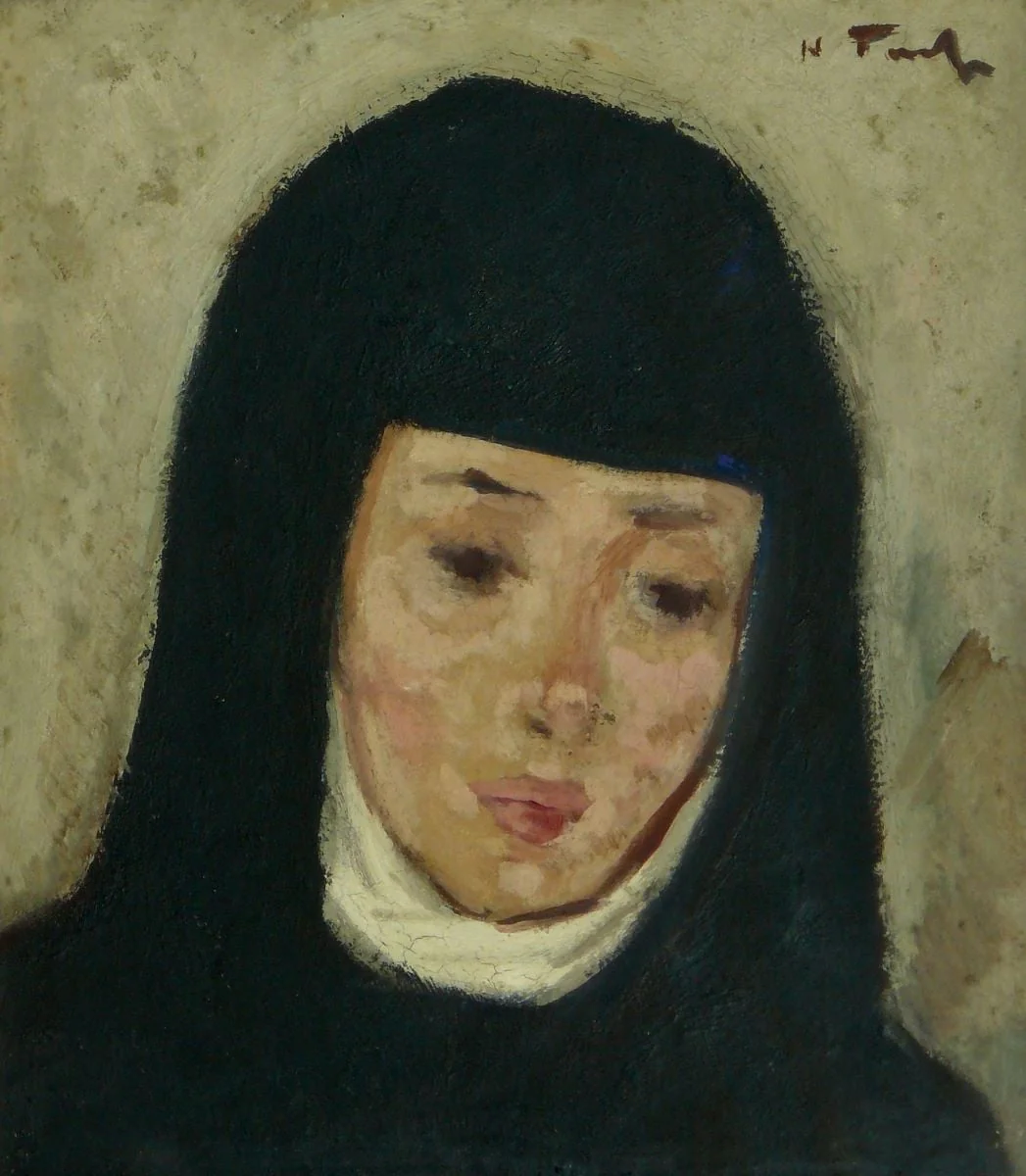 Călugărița, detail