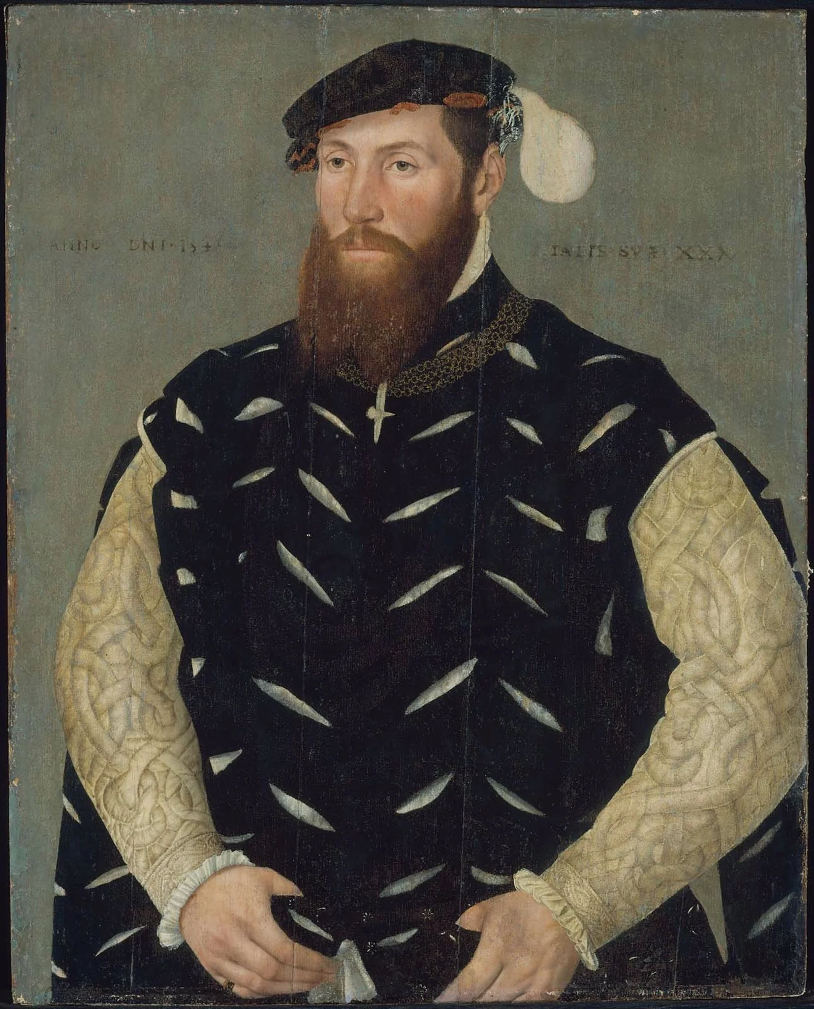 Sir William Butts, detail