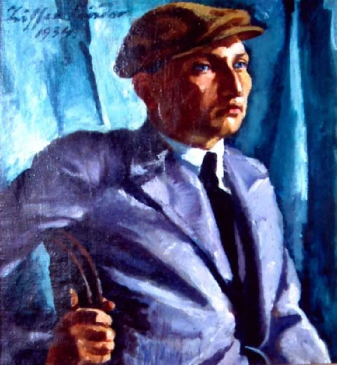 Portret de bărbat, detail