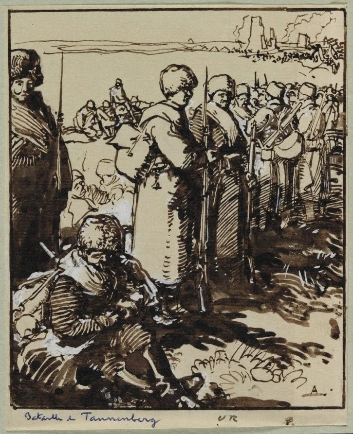 Bataille de Tannenberg, detail