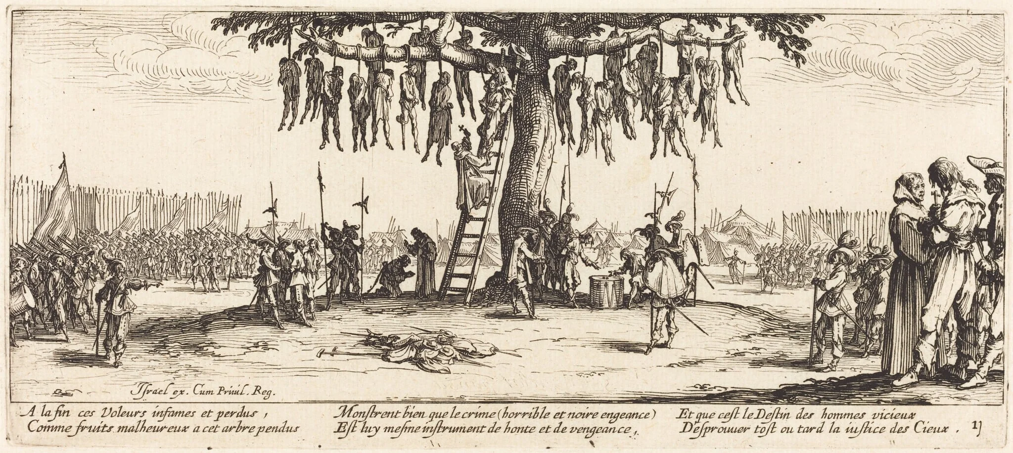 The Hanging, detail