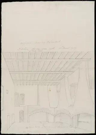 Interior of kitchen., by James Lambert senior, 12
