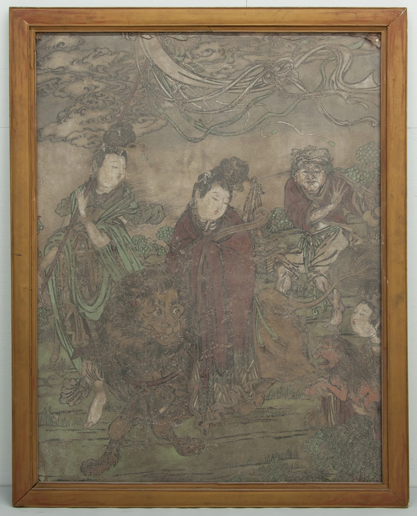 Kuan Yin and Attendants, detail