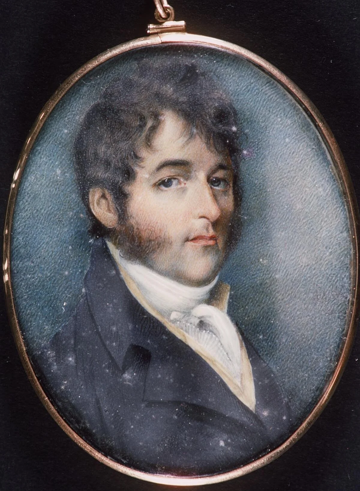 Portrait of M.P. for Cardigan 1818-49, detail