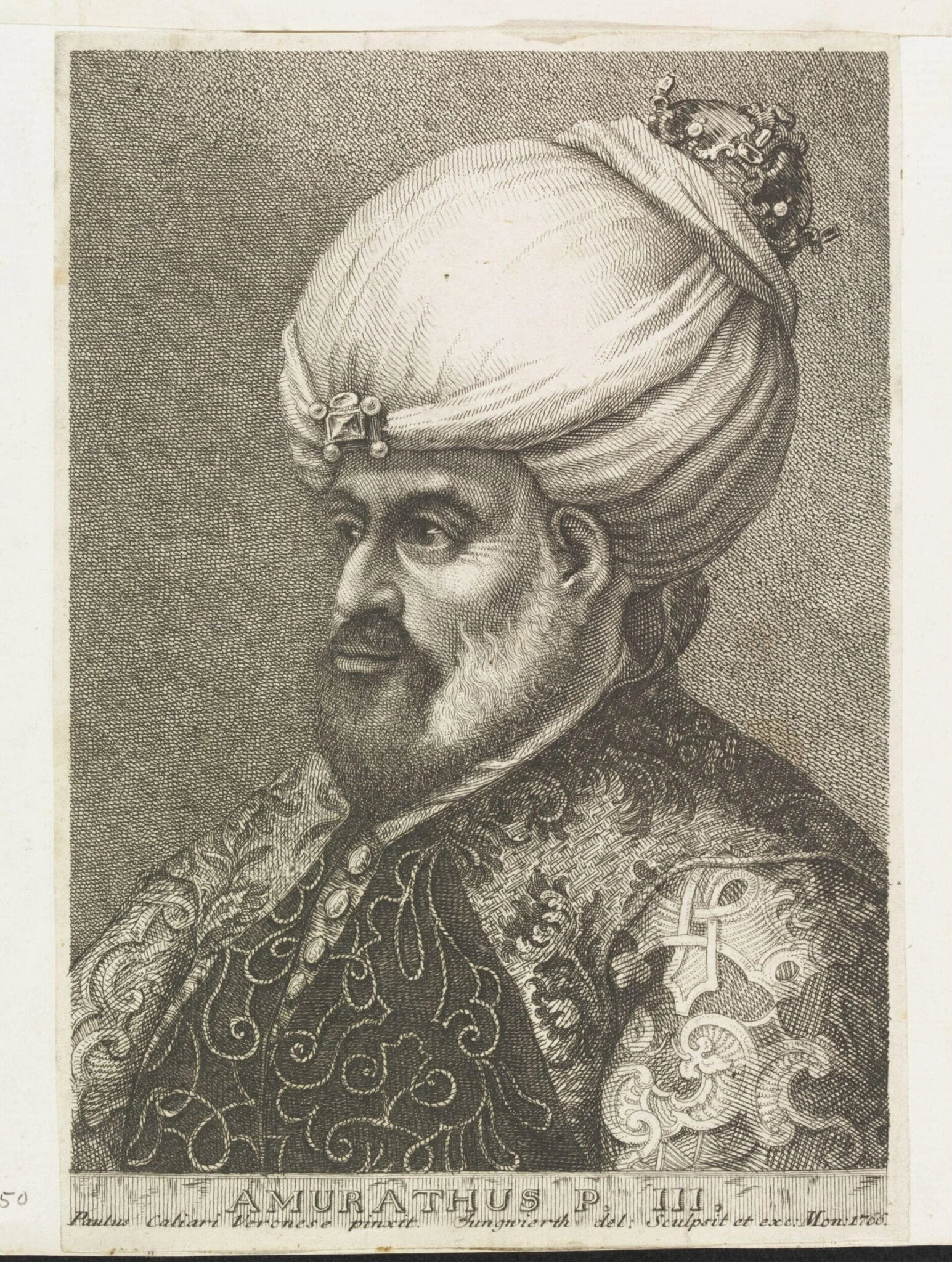 Turkish sultans, sultanas and other historical figures, detail