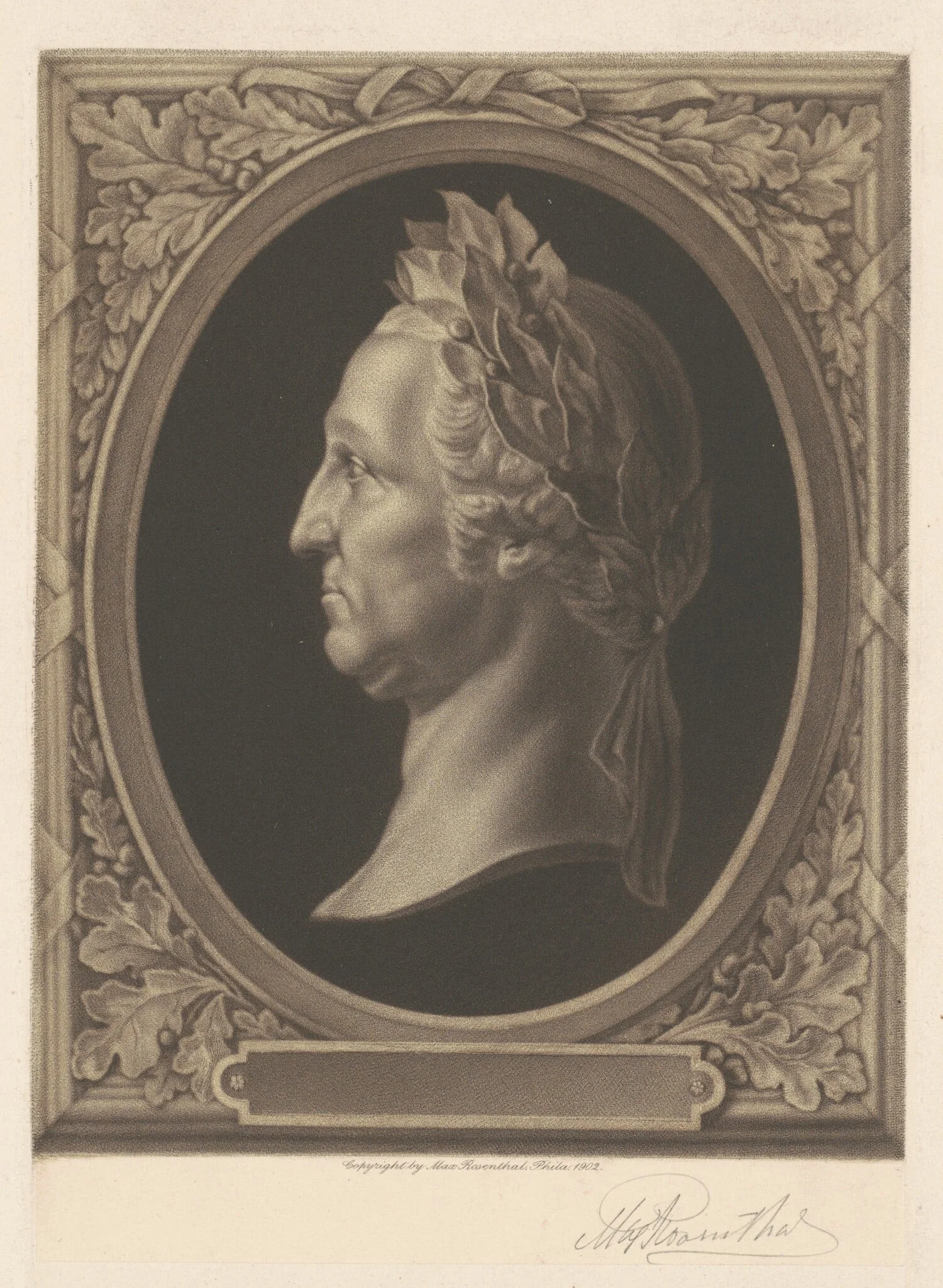 George Washington, detail