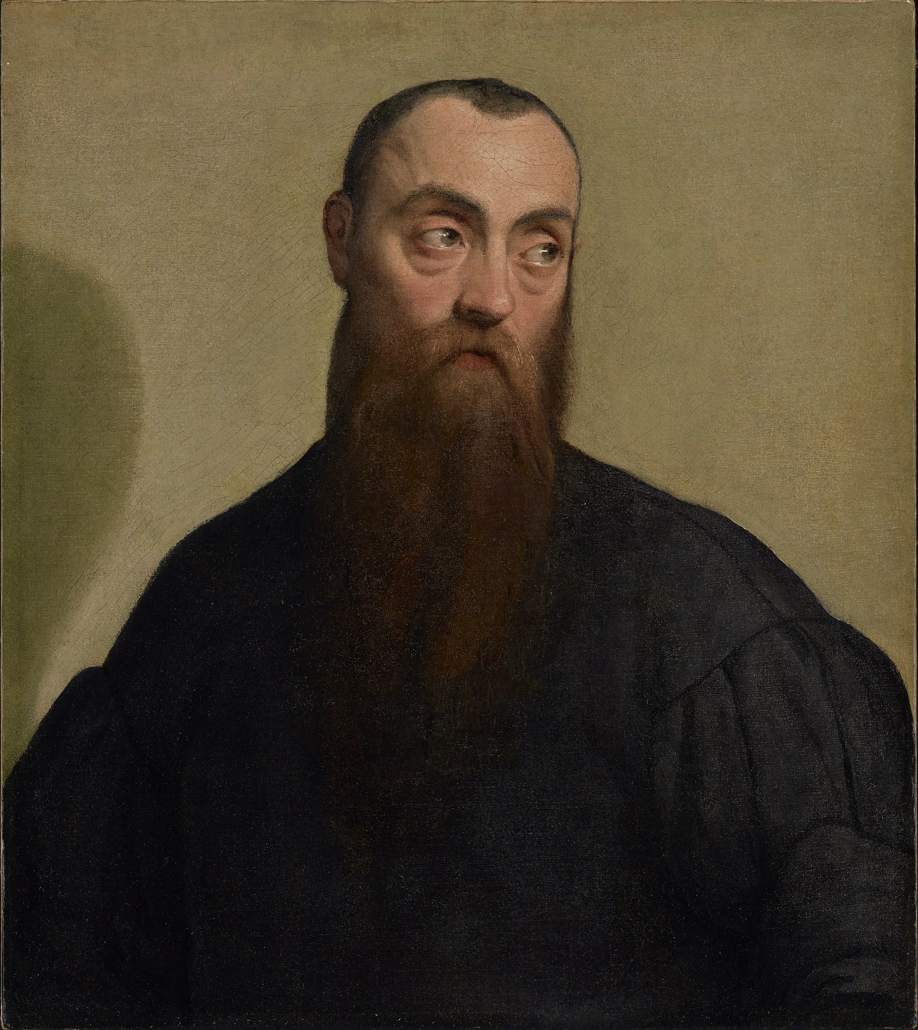 Portrait of a Bearded Man, detail