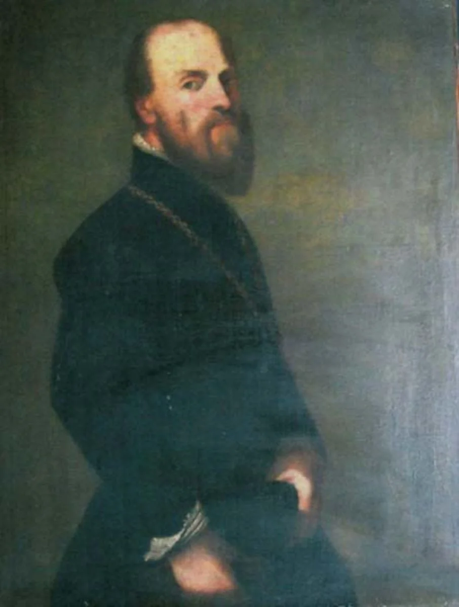 Portret de bărbat cu barbă, detail