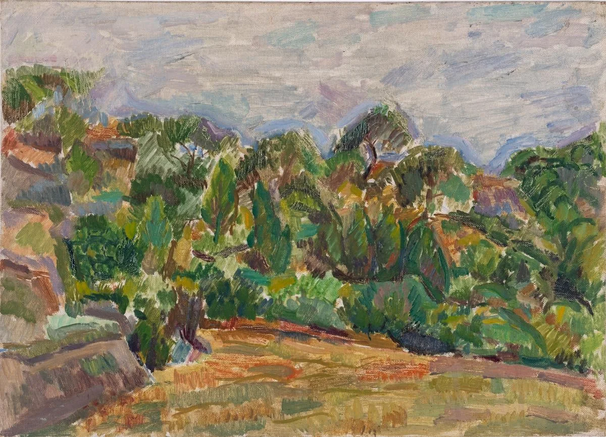 Outdoor study, detail
