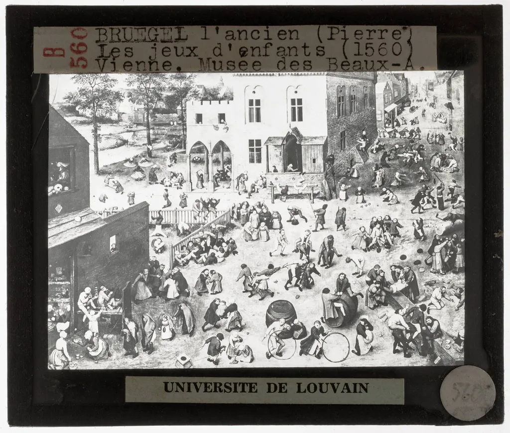 Pieter Brueghel de Oude. Kinderspelen, by Pieter Brueghel I, unspecified, 1560